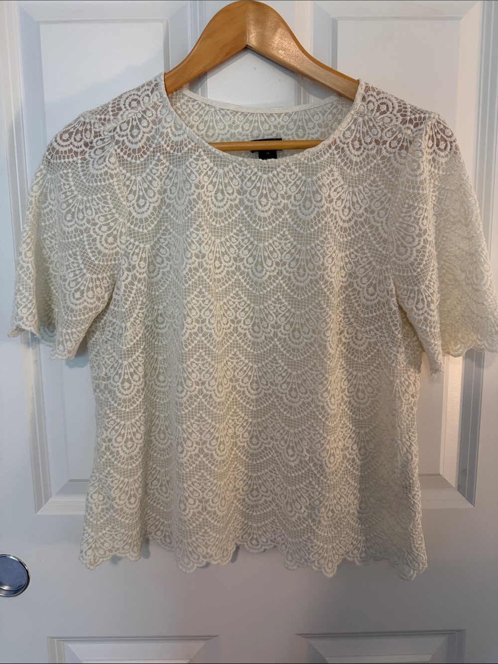 J. Crew Lace Top